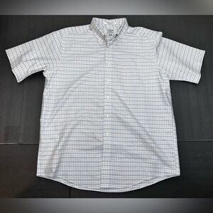 L.L.Bean Wrinkle-Resistant Short Sleeve Button-Down Shirt – Men’s Large (16½ Reg